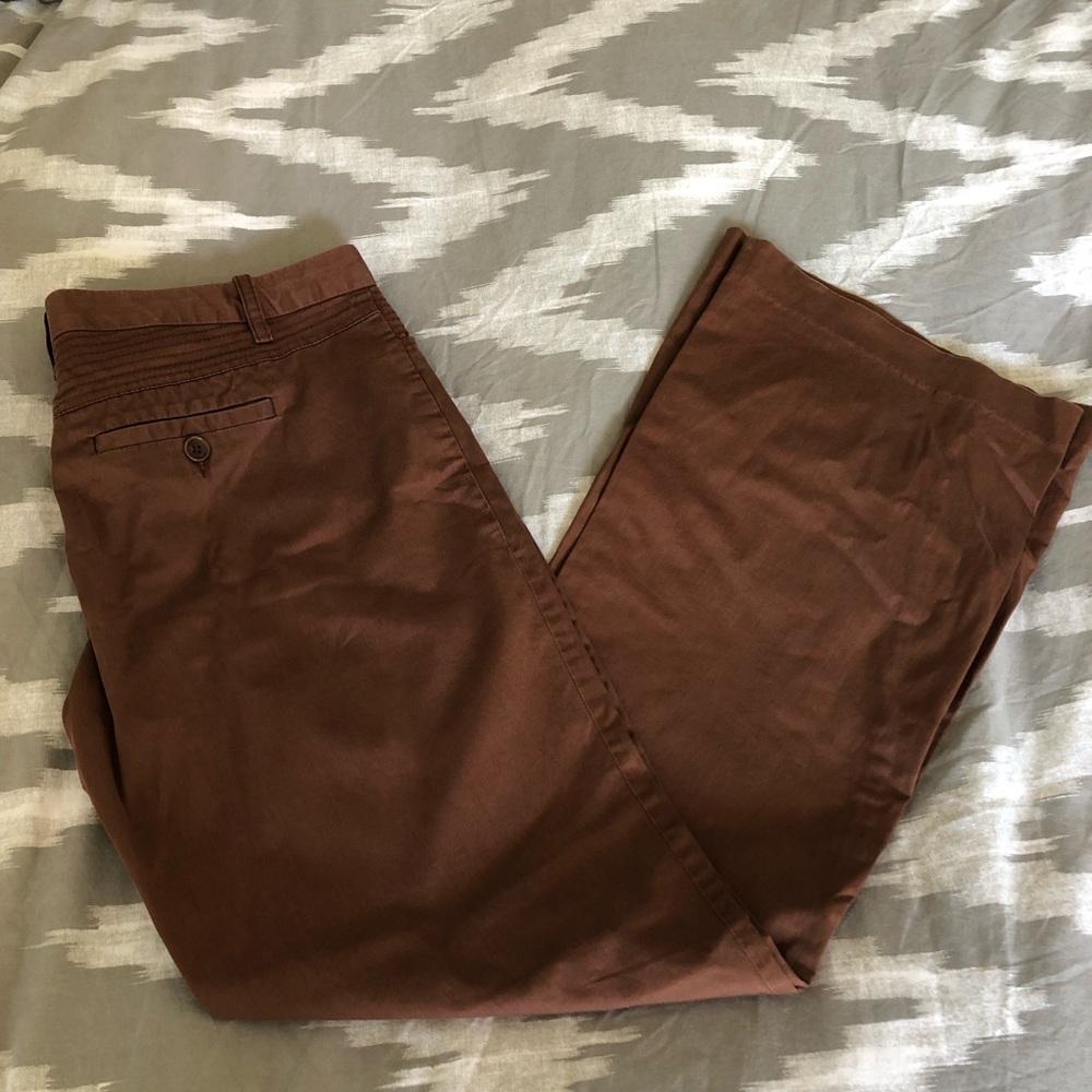 BCBG brown slacks